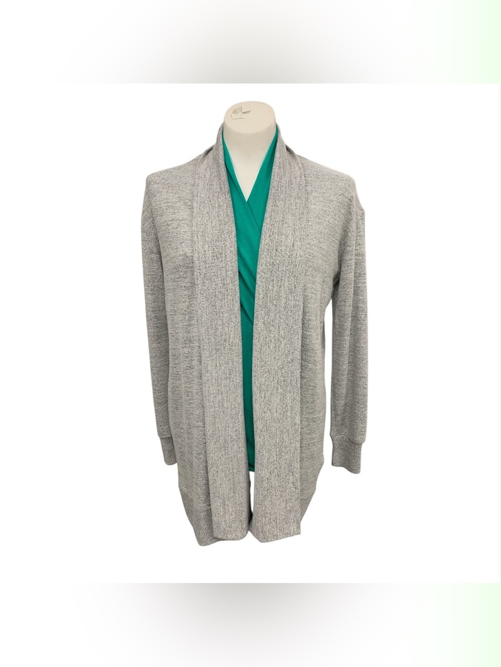 GAP Open-Front Light Gray Cardigan Size S